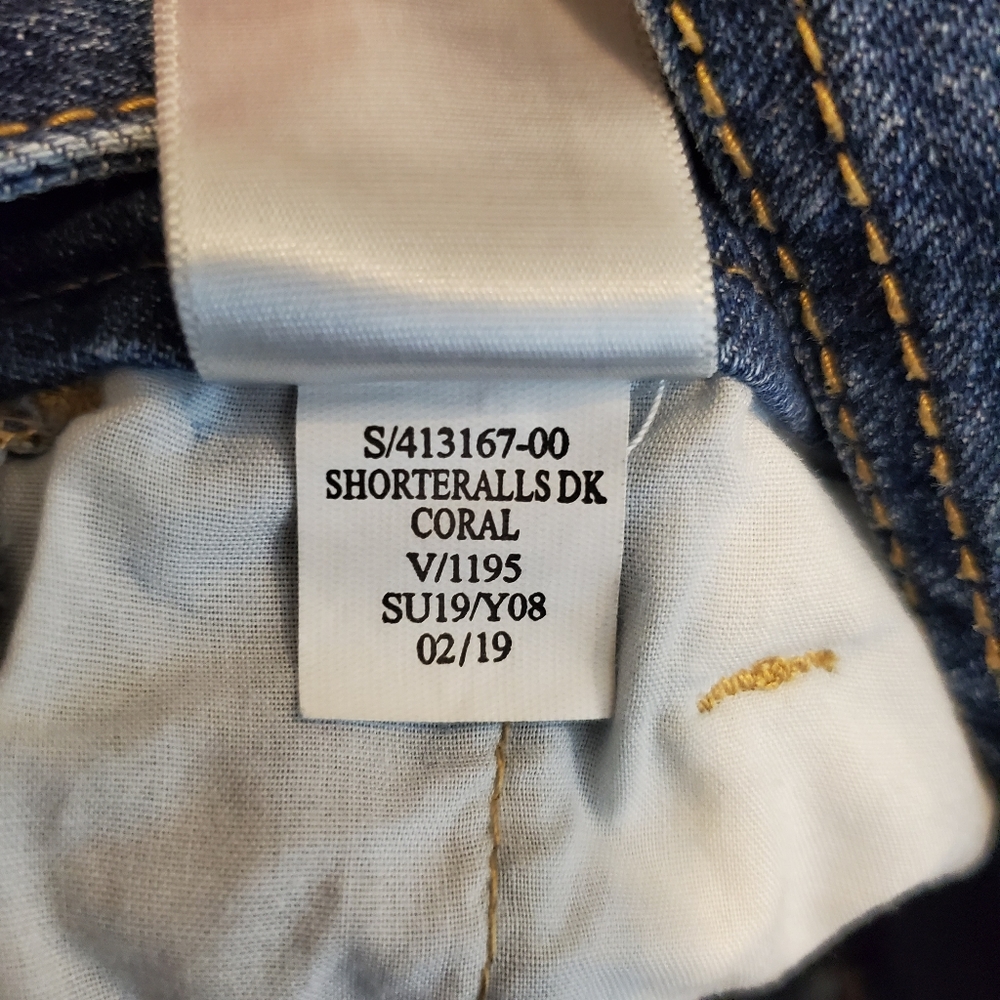 Old Navy Medium Wash Shortalls - Picture 7 of 7
